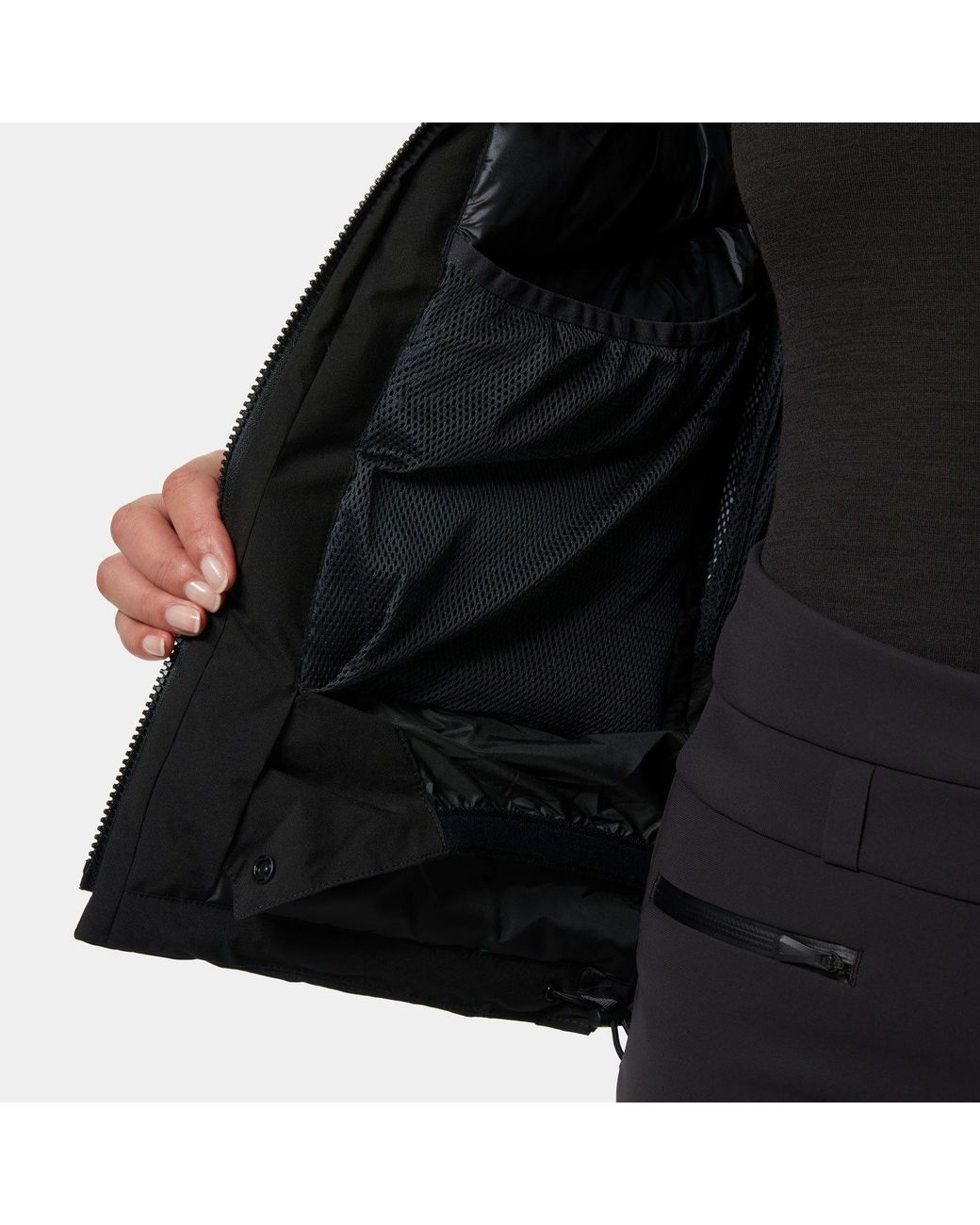 Helly Hansen Black Val-D'Isère 3.0 Jacket
