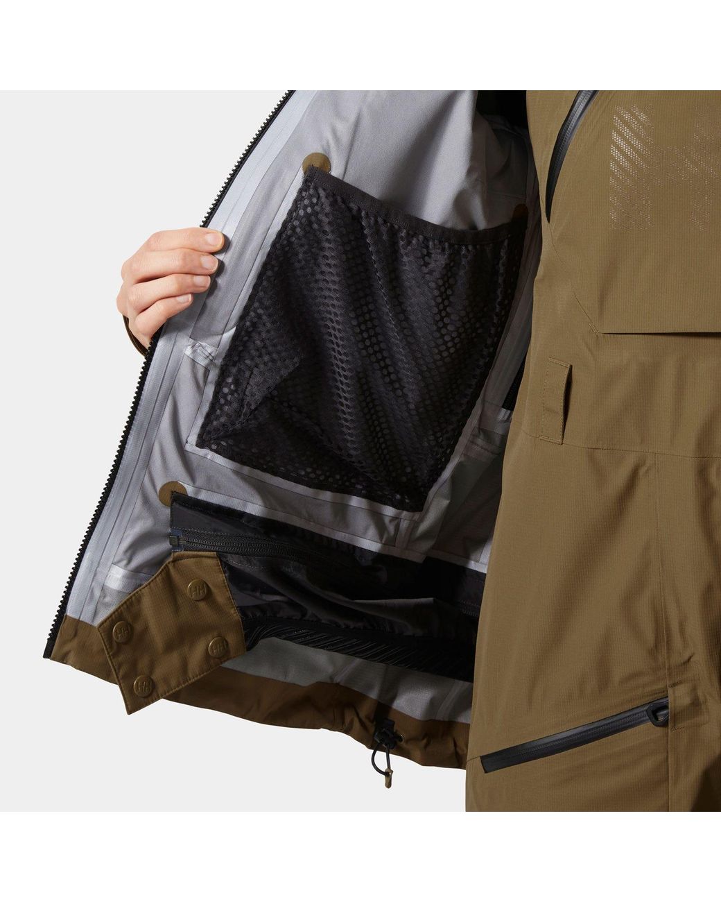Helly Hansen Brown Ridge Infinity Shell Jacket