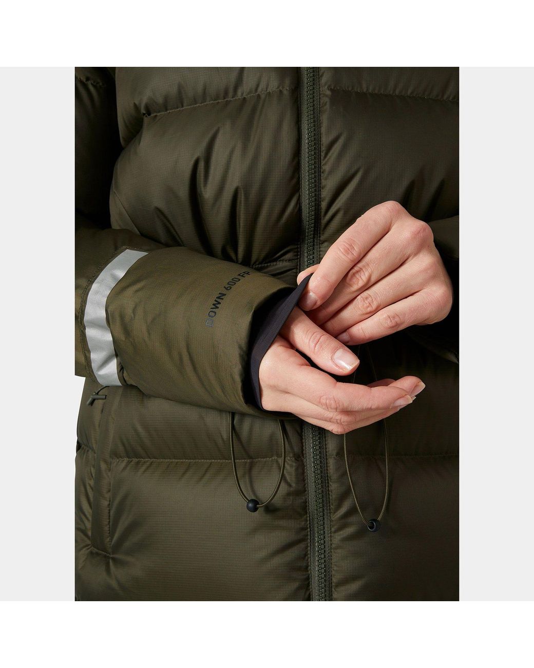 Helly Hansen Green W Essence Down Winter Jacket