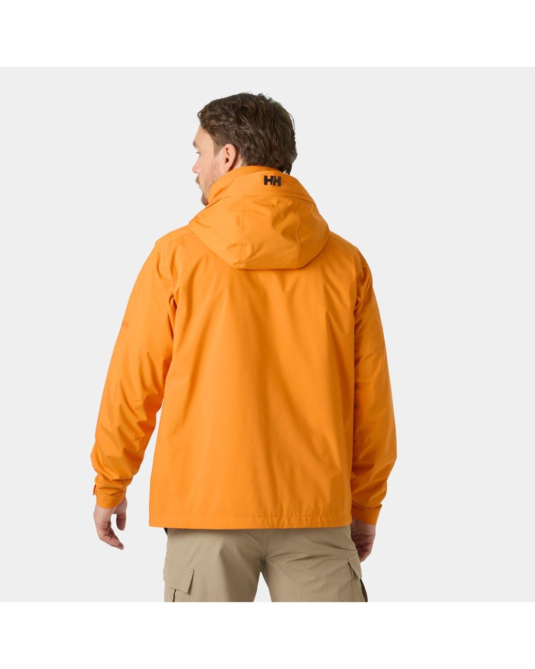 Helly Hansen Orange Hp Racing Lifaloft Hooded Jacket for men