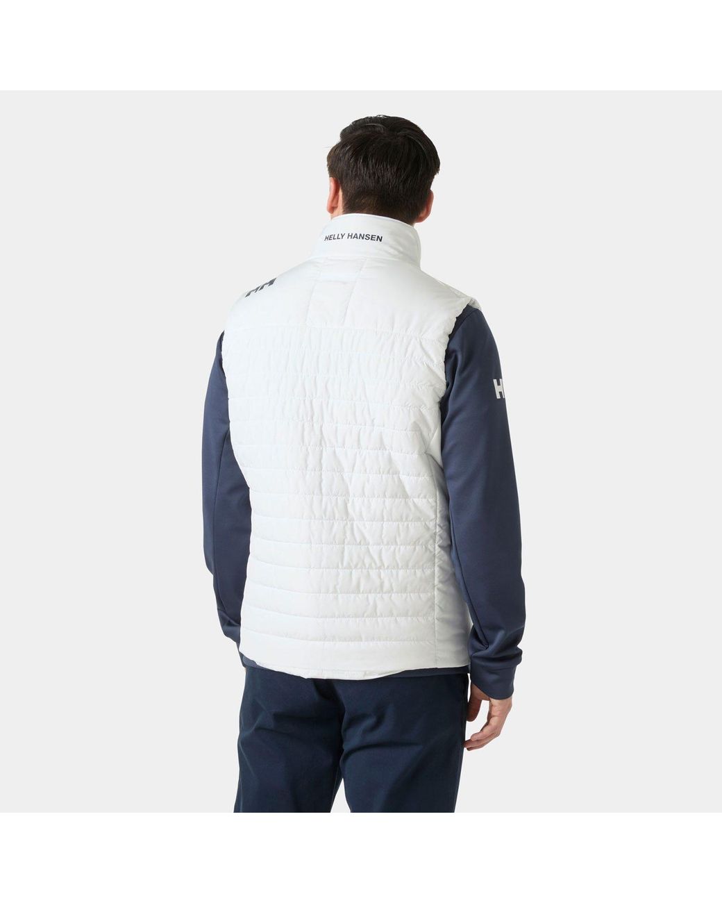Crew Insulator Vest 2.0 Bianco di Helly Hansen in Blue da Uomo