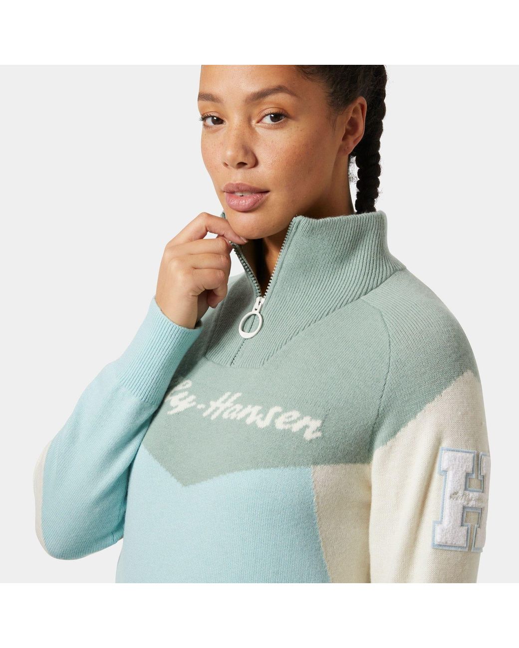 Helly Hansen Blue Après Knitted Sweater for men