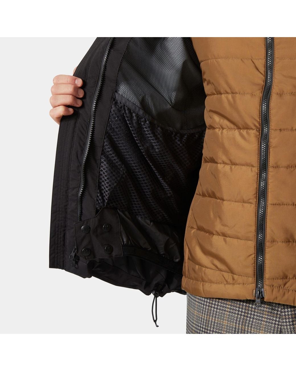 Helly Hansen Black Swift 3-in-1 Jacket for men
