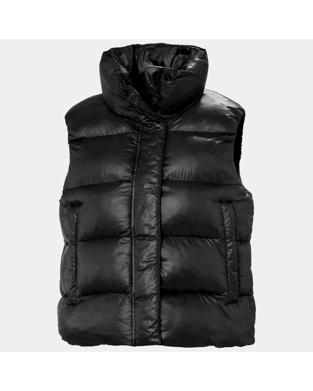 Helly Hansen Red Steppweste W JADE VEST sportlicher Stil, mit Reißverschluss, hochschließender Kragen