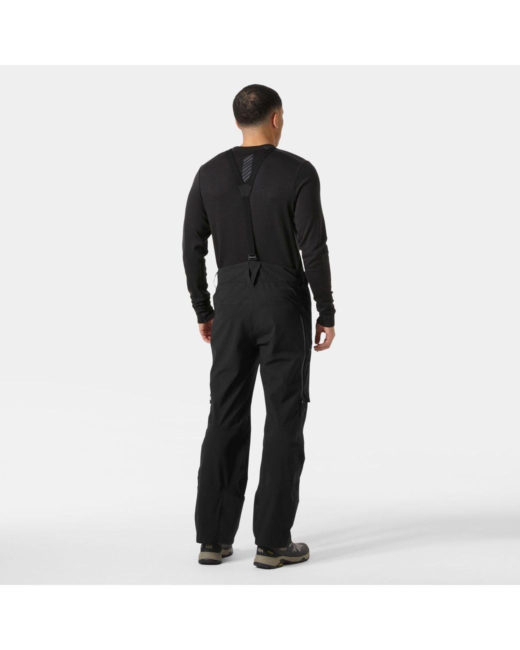 Helly Hansen Black Verglas Backcountry Ski Shell Trousers for men