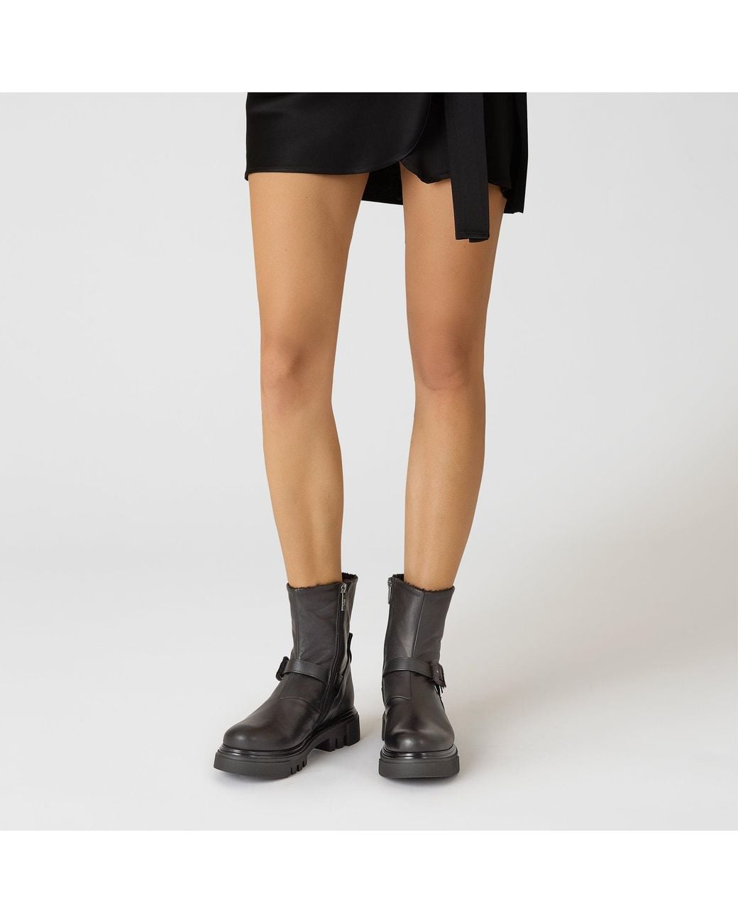 Henry Beguelin Black Ankle Boot