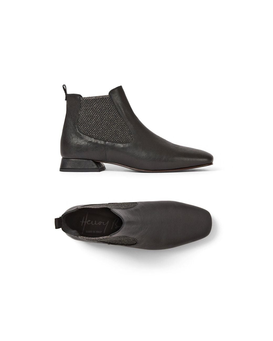 Henry Beguelin Black Ankle Boot