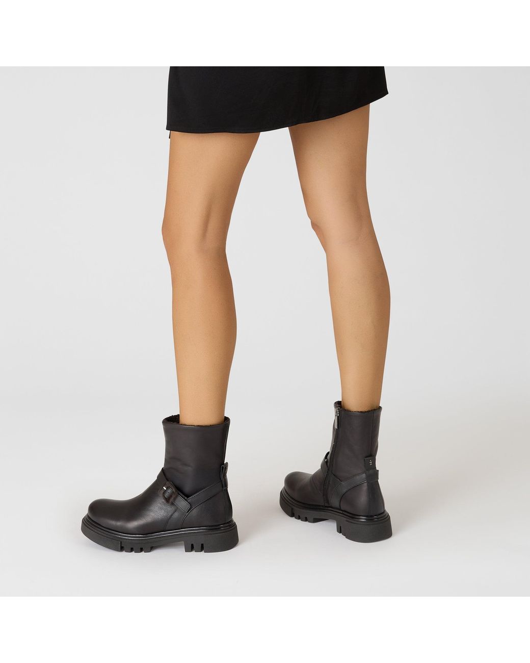 Henry Beguelin Black Ankle Boot