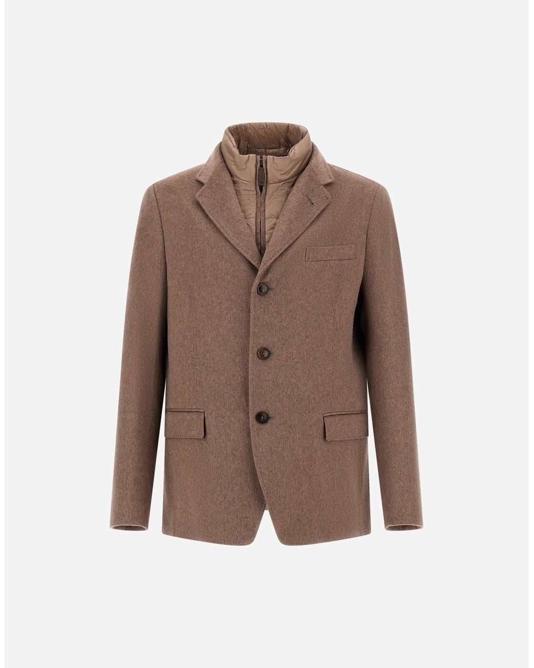 Herno Brown Blazer for men