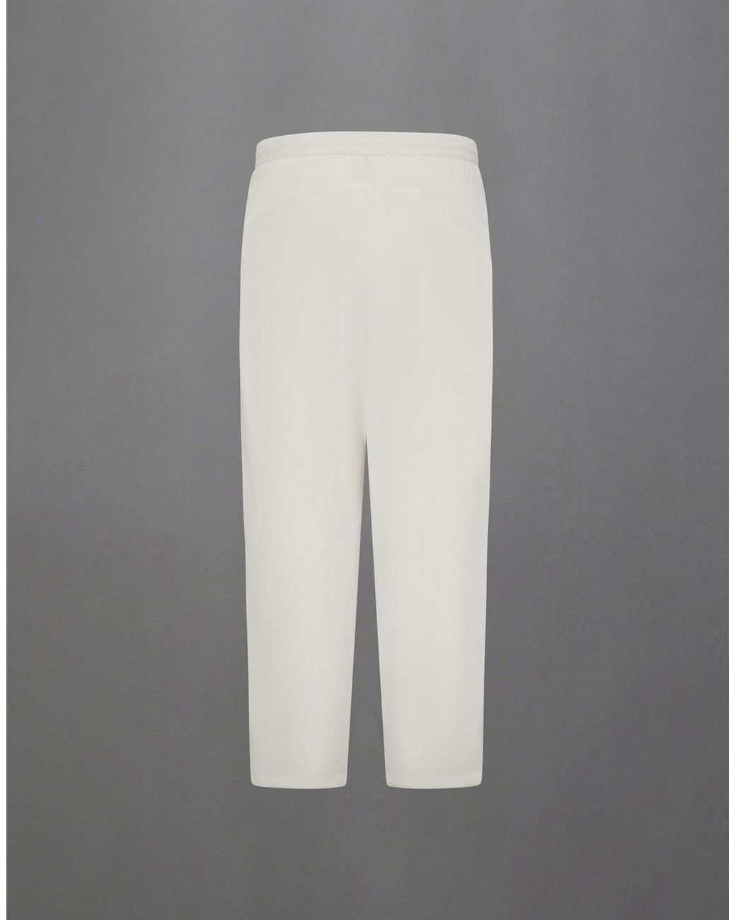 Herno Gray Laminar Straight-Leg Trousers