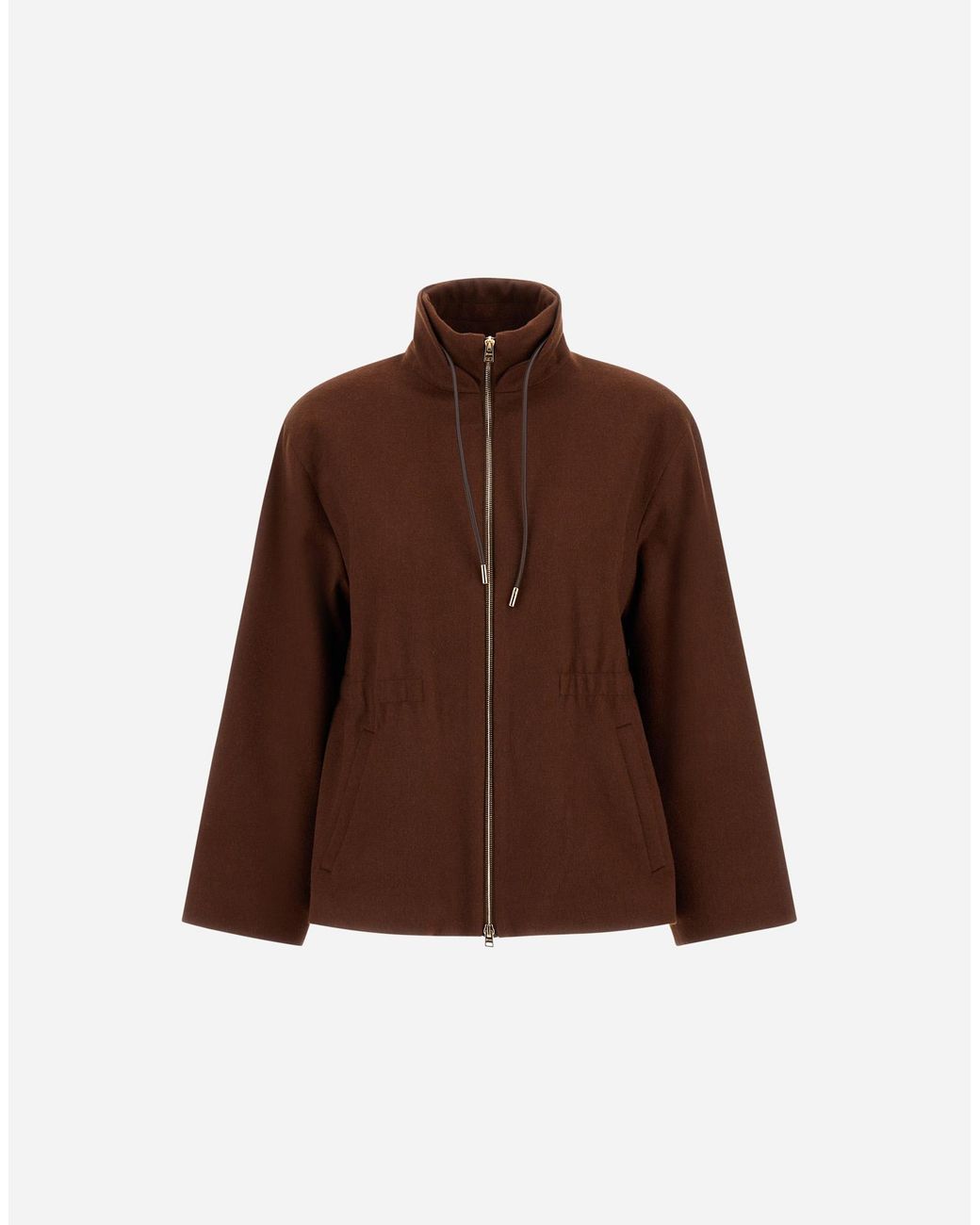 Herno Brown Baby Camel Jacket
