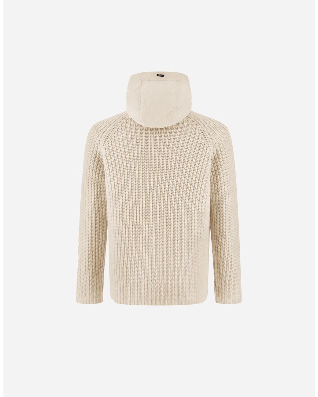 Herno White Cardigan for men