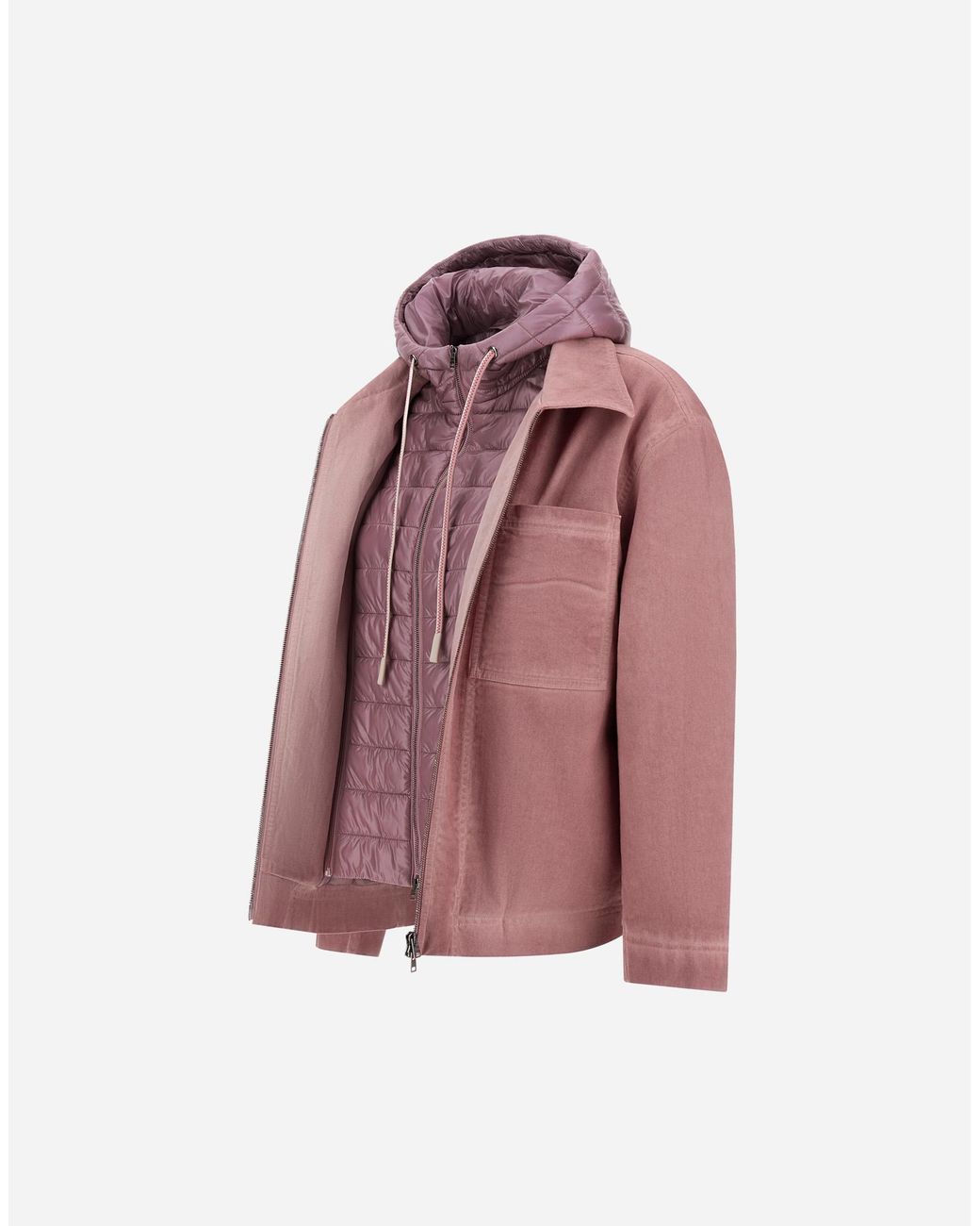 Herno Pink Short Parka