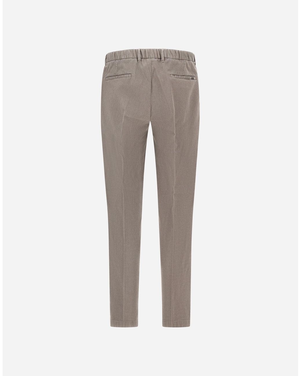 Herno Gray Trousers for men