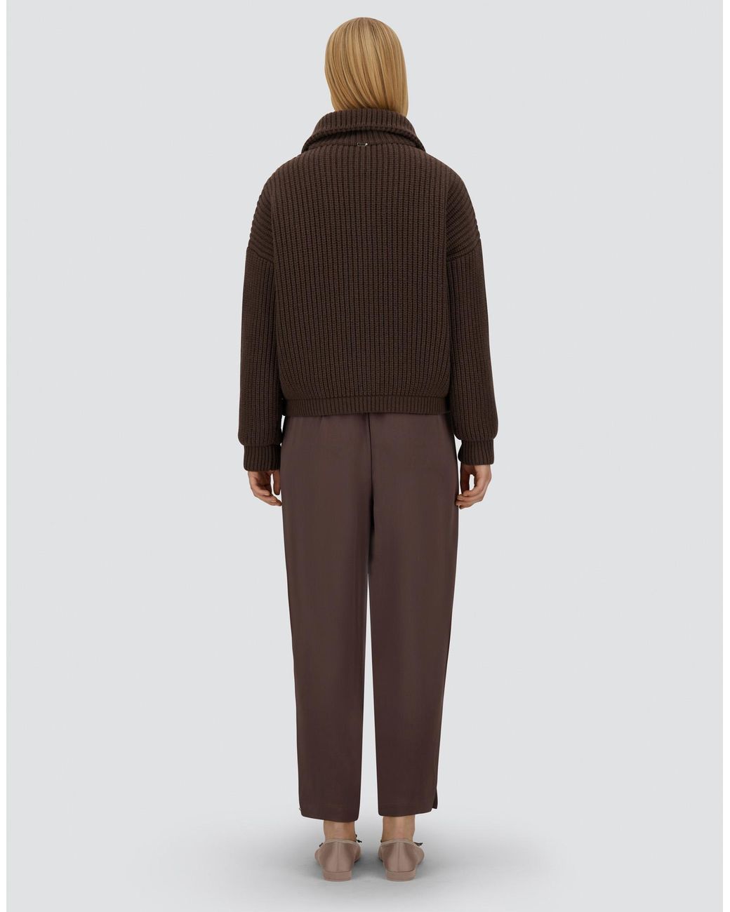 Herno Brown Resort Cardigan