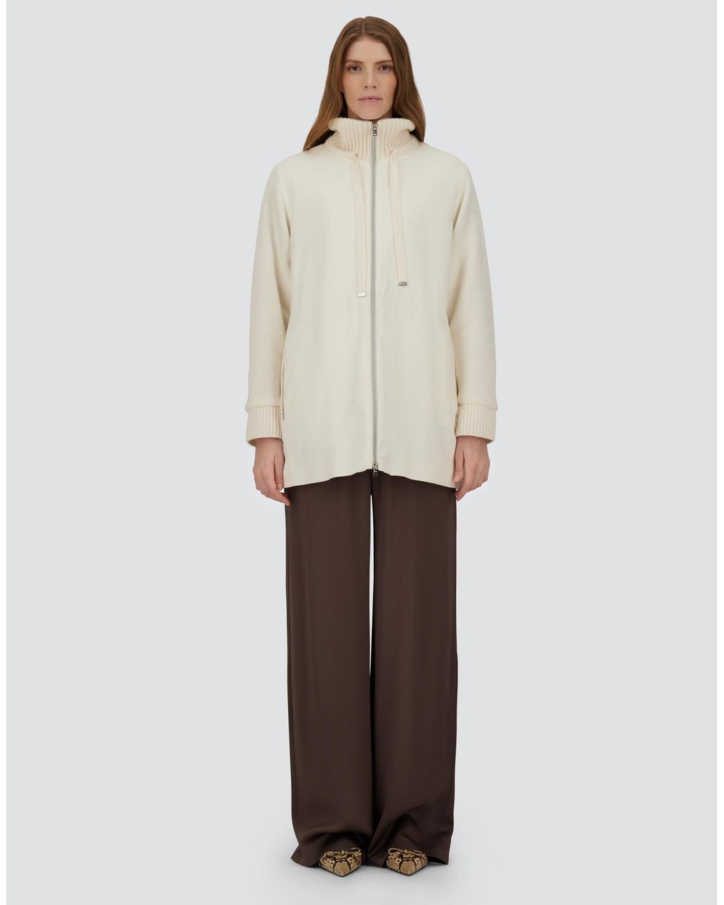 Herno White Resort Coat