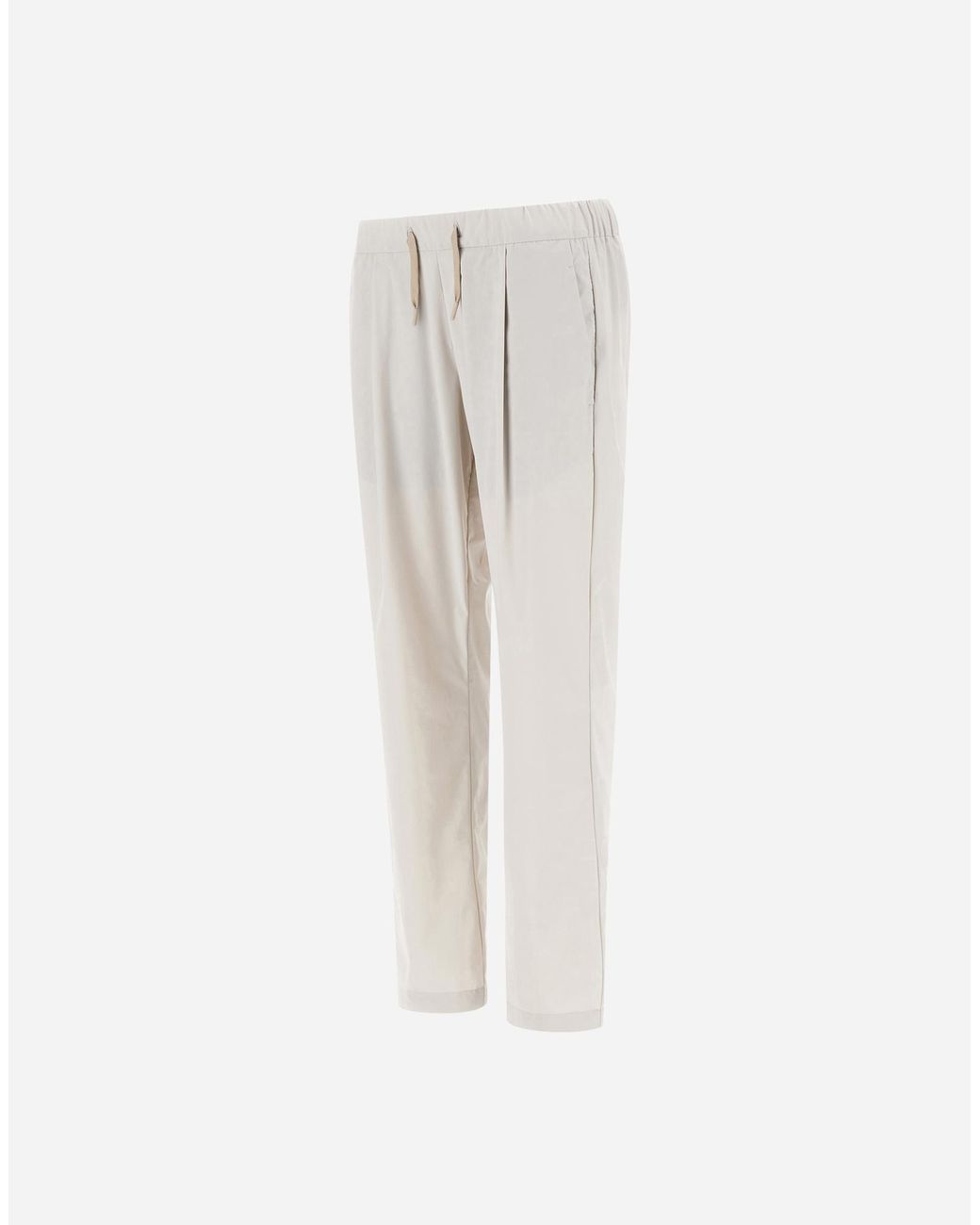 Herno Gray Nylon Maestro Trousers