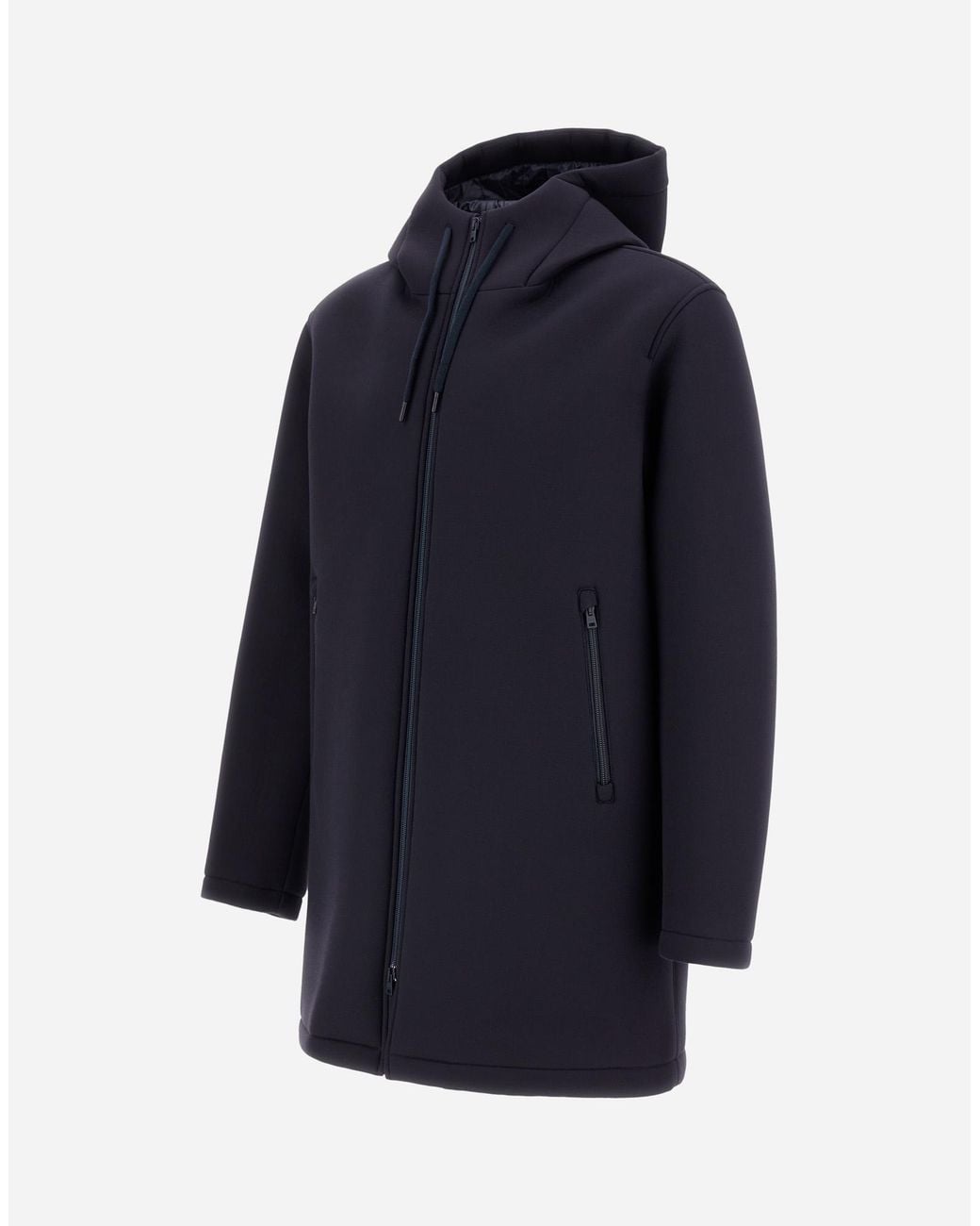 Herno Blue Long Parka for men