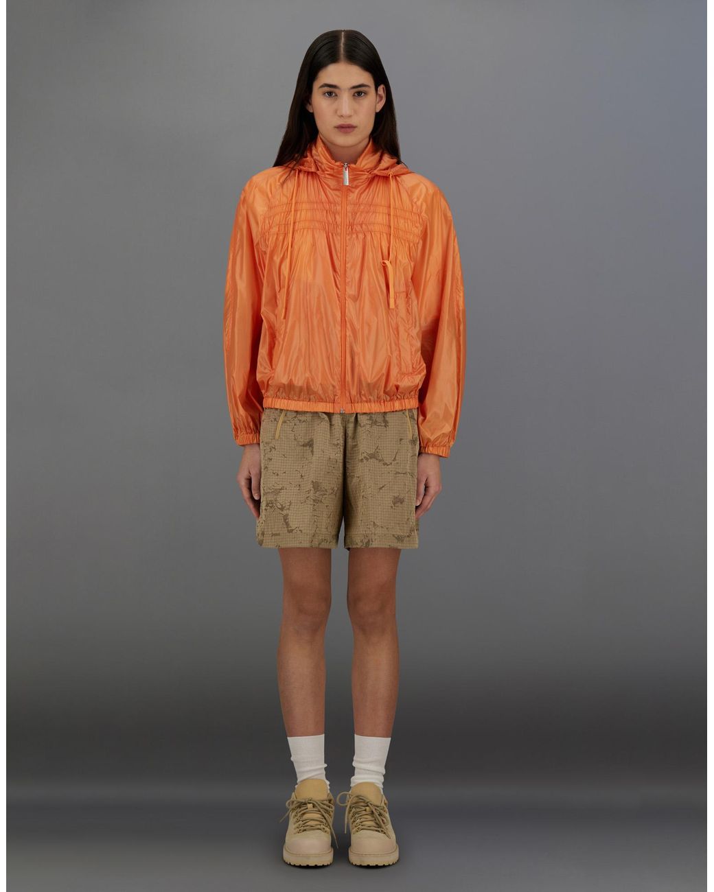 Herno Natural Laminar Shorts