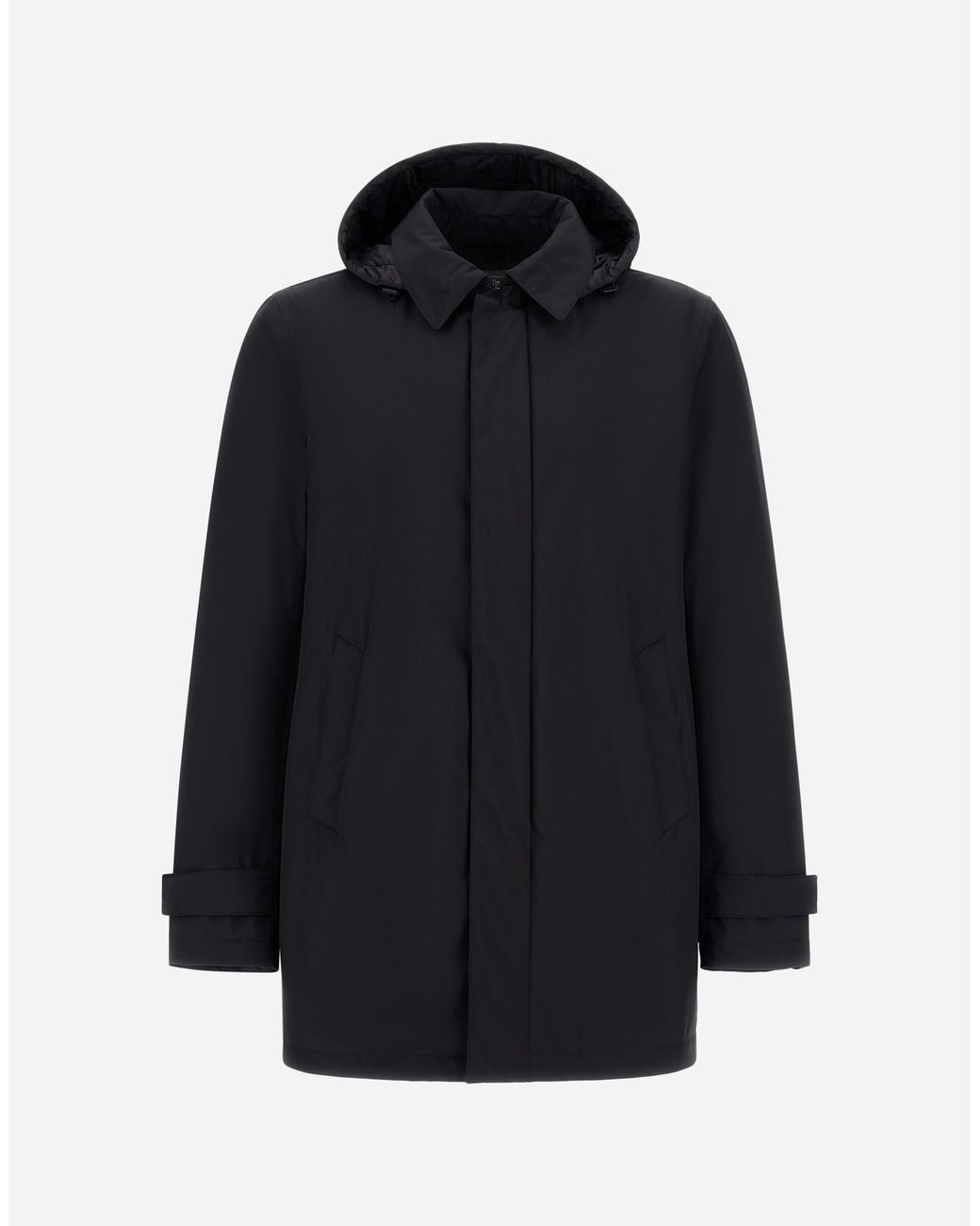 Herno Blue Long Parka for men