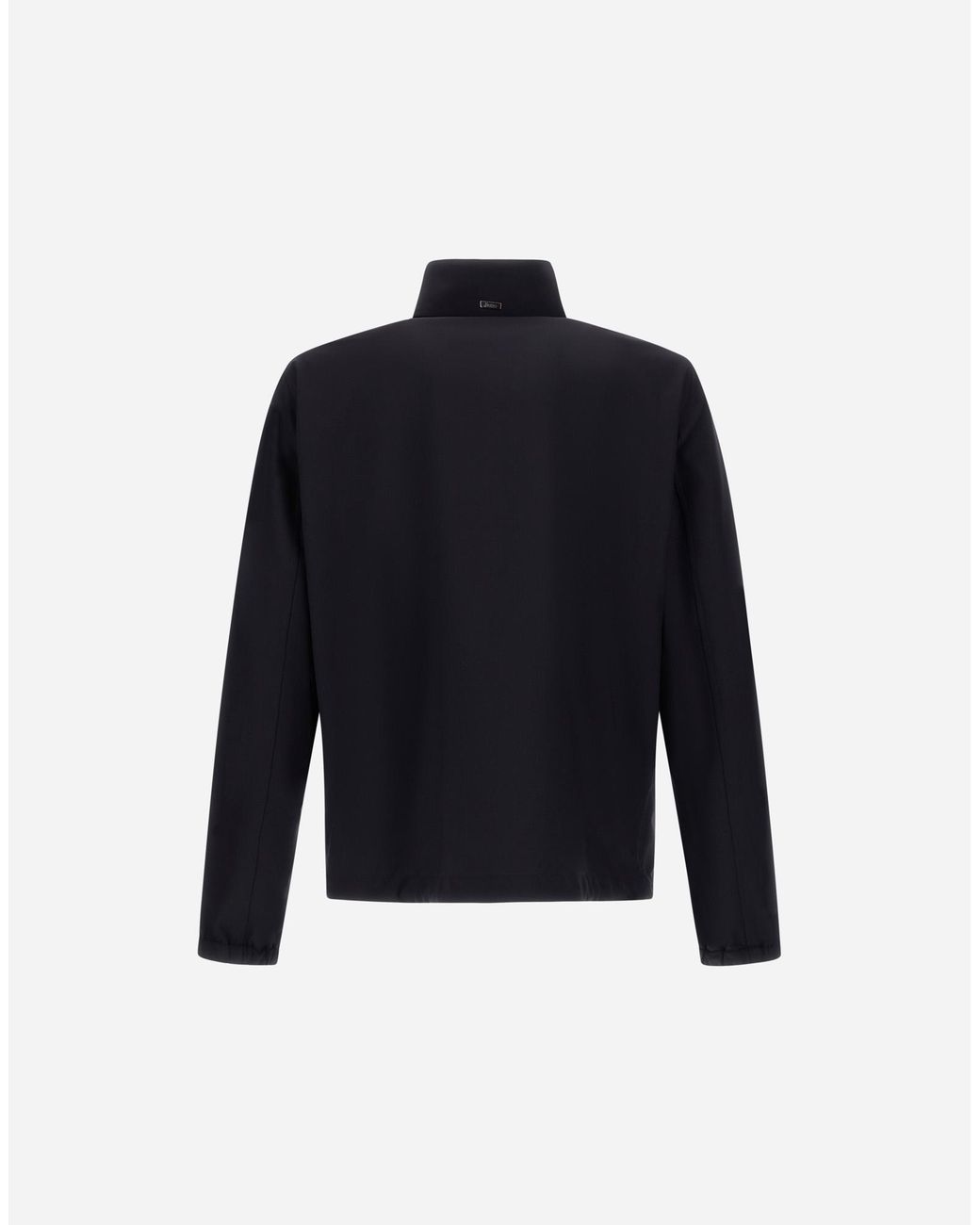 Herno Blue Jacket With Zip for men