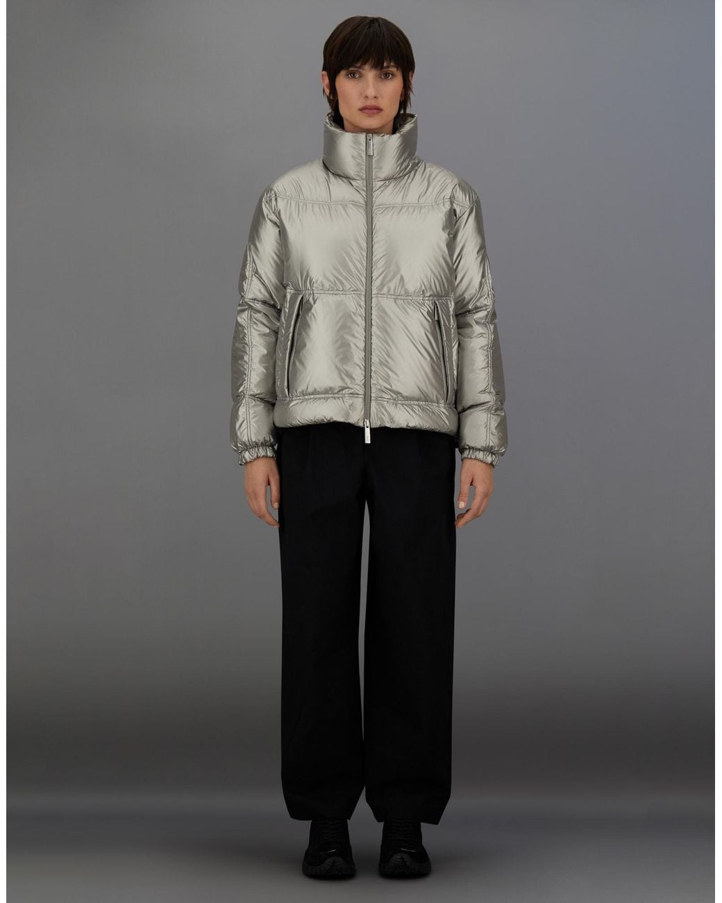 Herno Gray Laminar Jacket