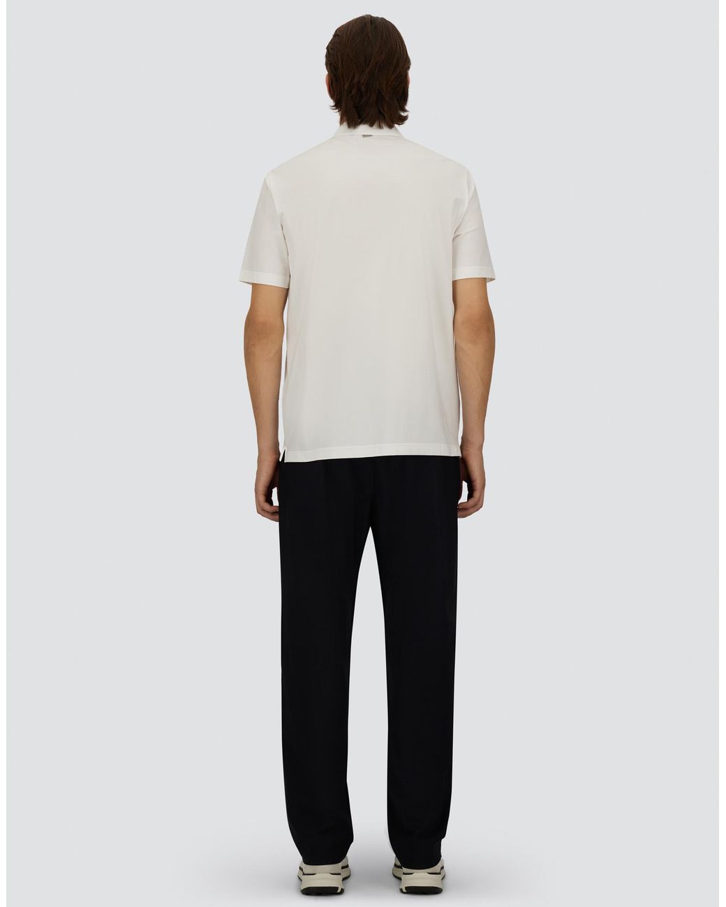 Herno White Polo Shirt for men