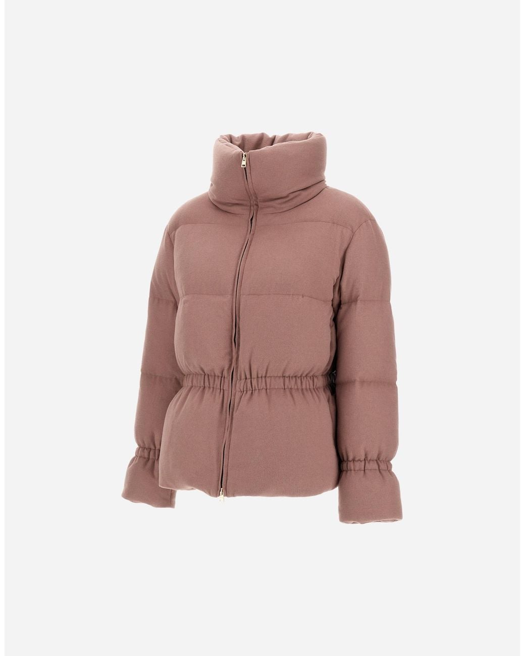 Herno Pink Cashmere And Silk Jacket
