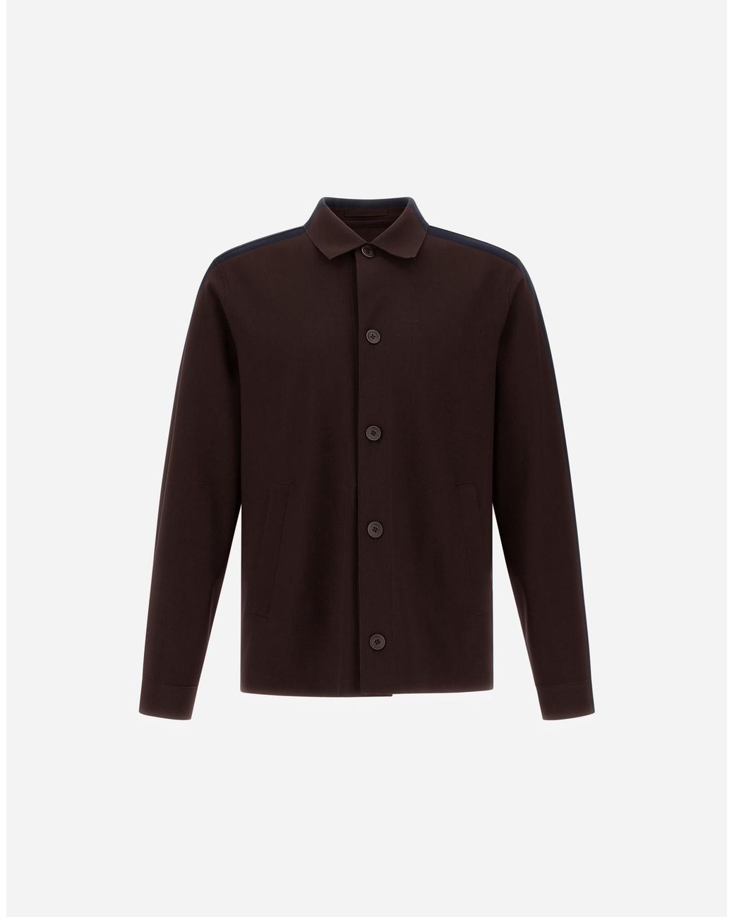Herno Brown Shacket for men