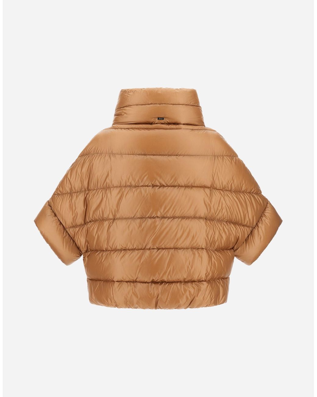 Herno Natural High-Neck Cape