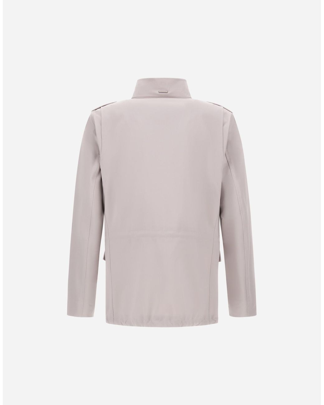 Herno Gray Field Jacket for men