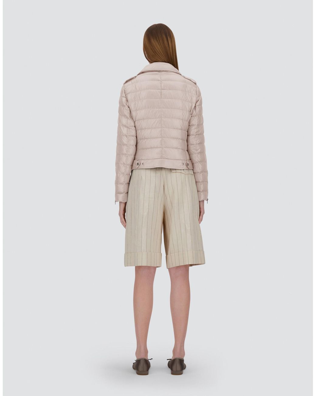 Herno White Bomber Jacket