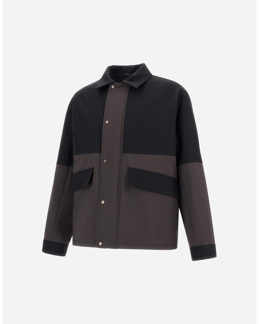 Herno Blue Shacket for men