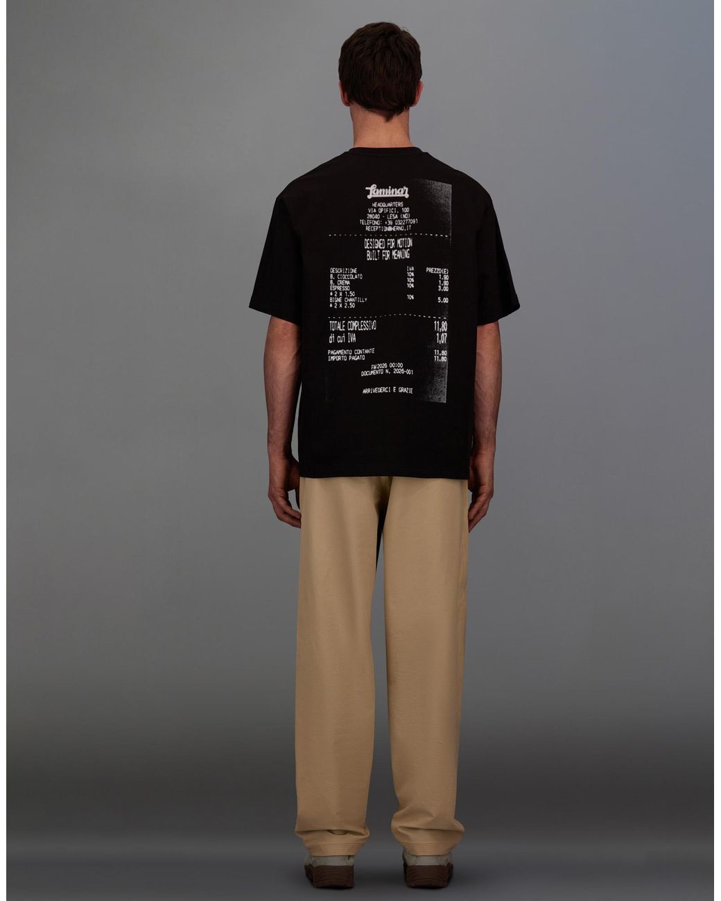 Herno Black Laminar T-Shirt