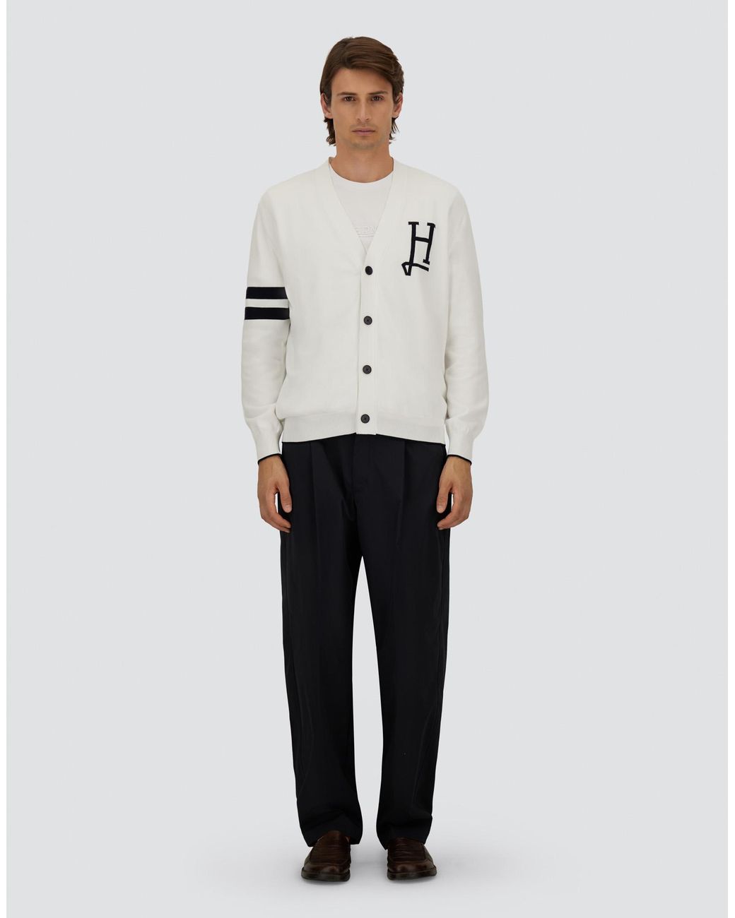 Herno Natural Cardigan for men