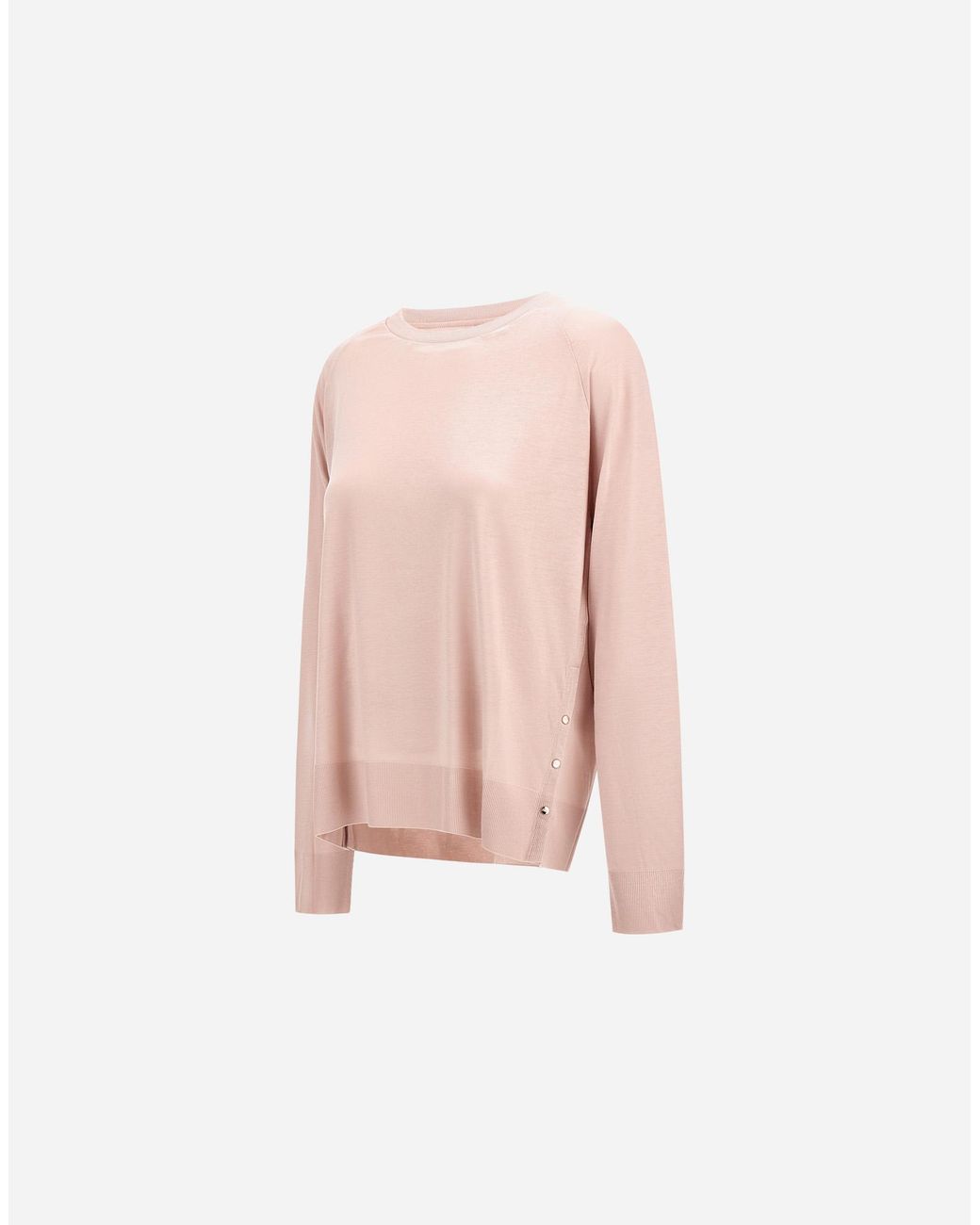 Herno Pink Long-Sleeved T-Shirt