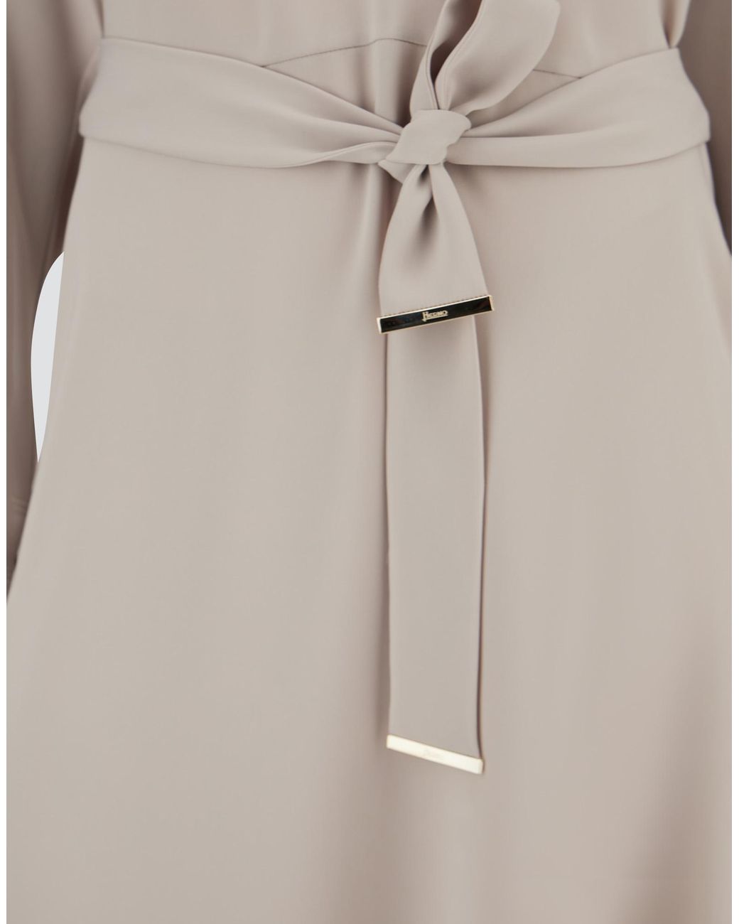 Herno Pink Kleid Aus Lucent Cady