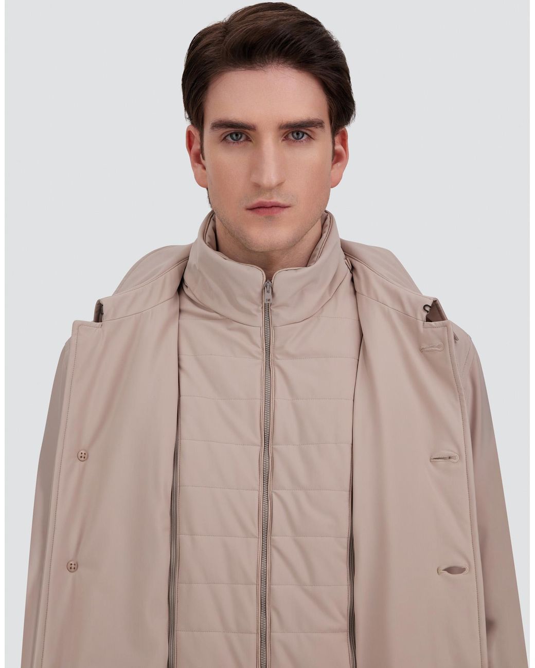 Herno Natural Trench Coat for men