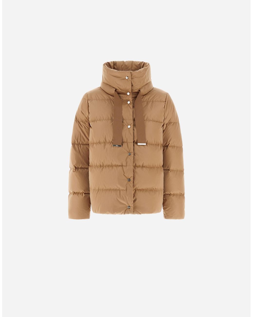 Herno Natural Cappa In Satin