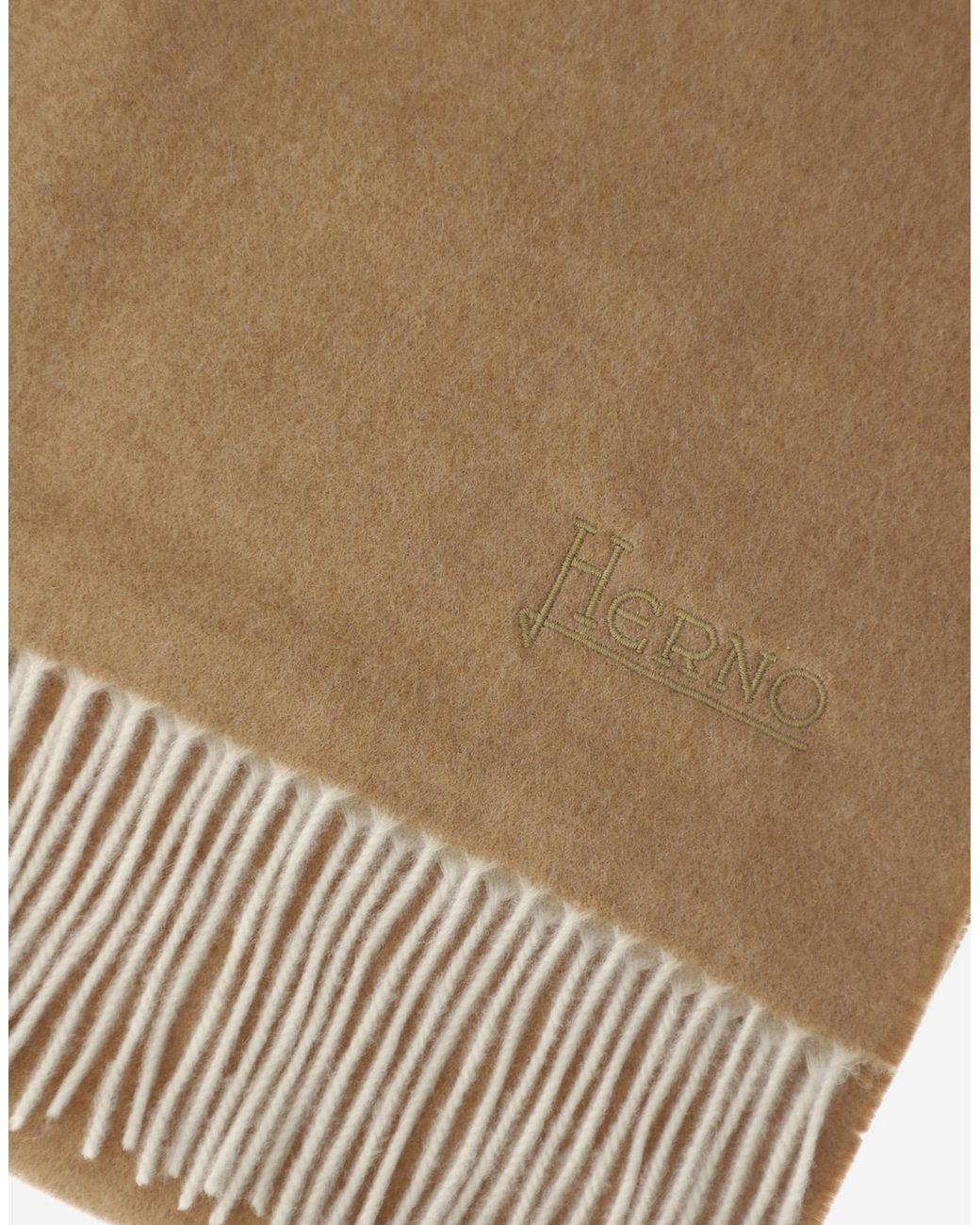 Herno Natural Scarf for men
