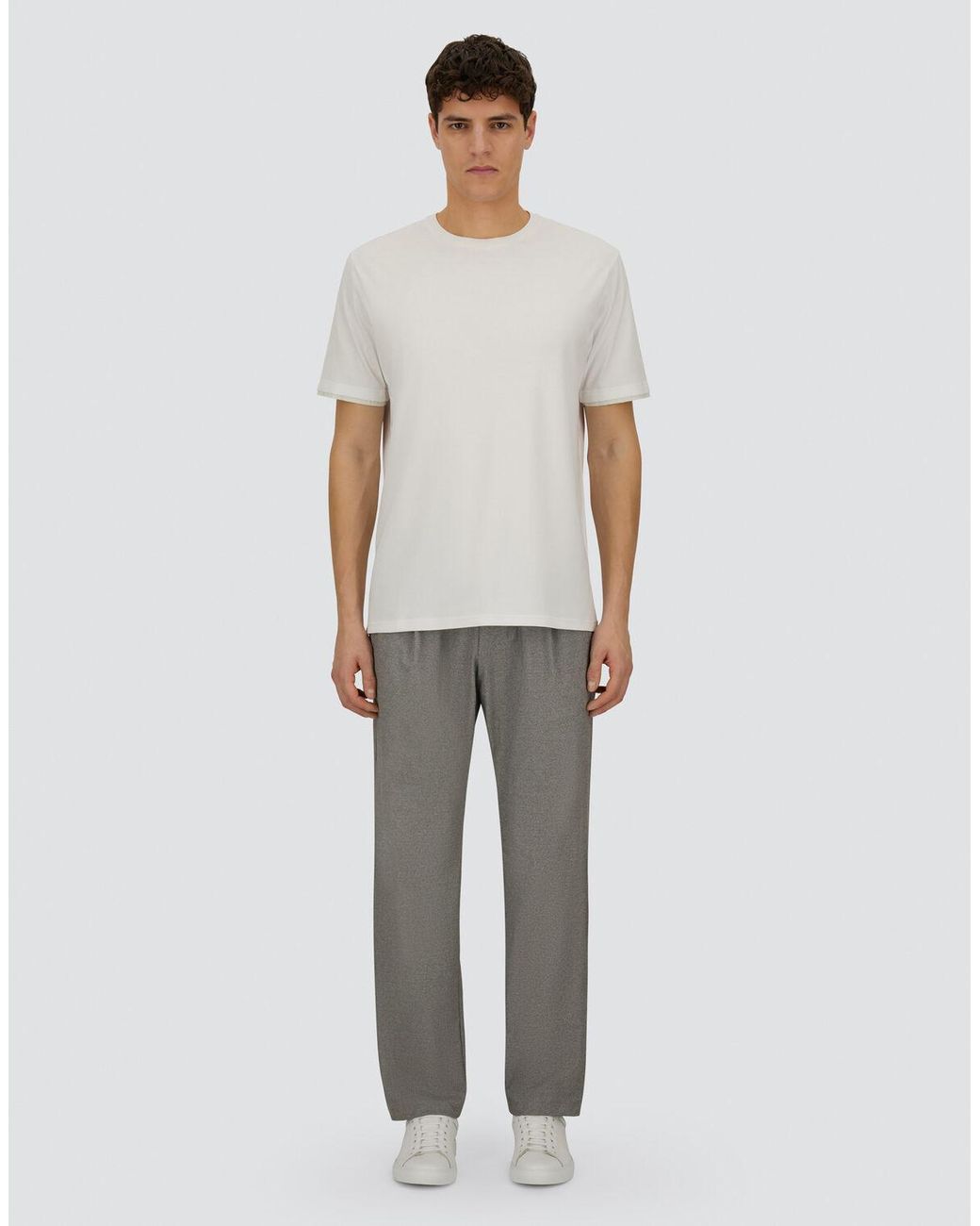 Herno White Resort T-Shirt for men