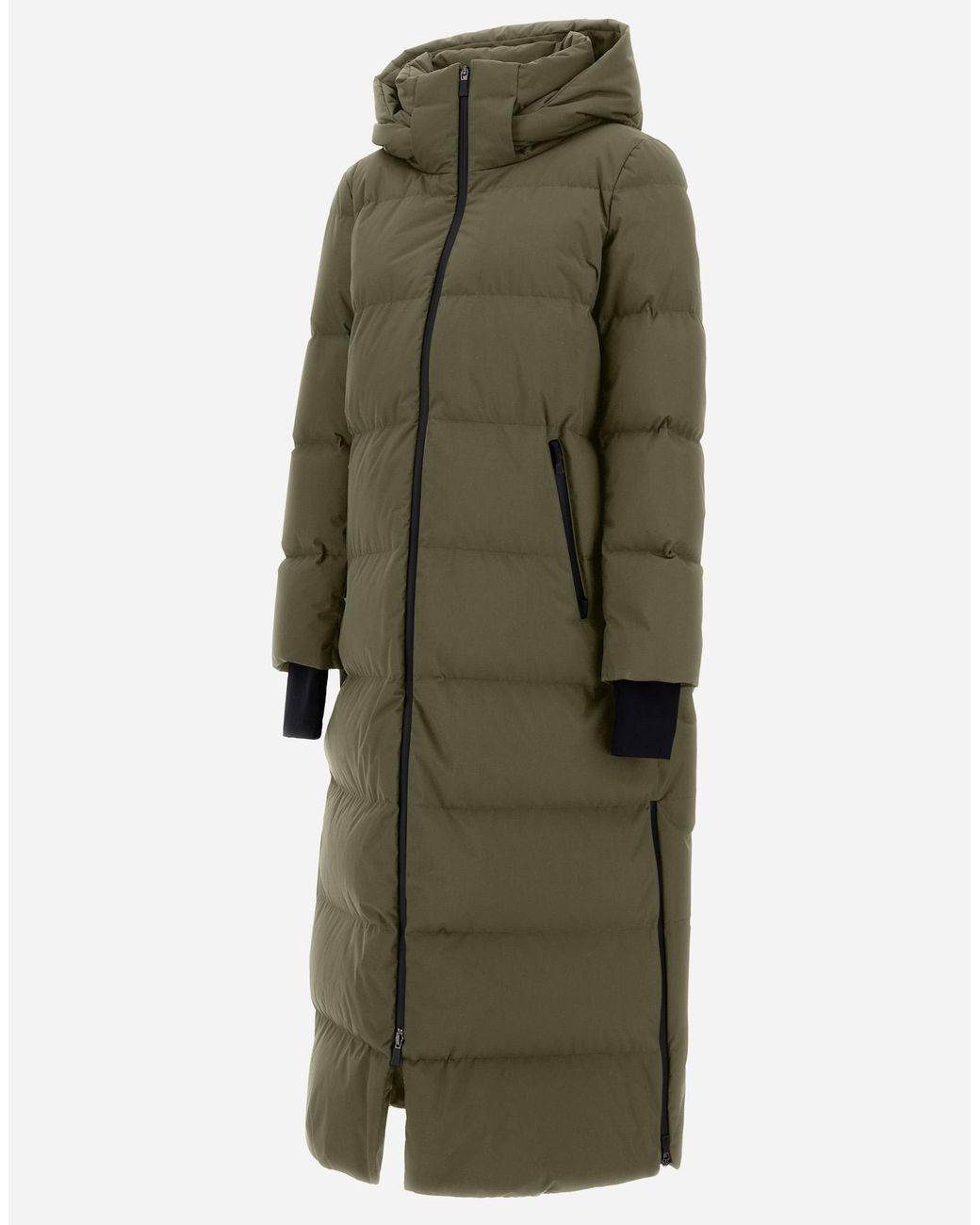 Herno Green Long Jacket