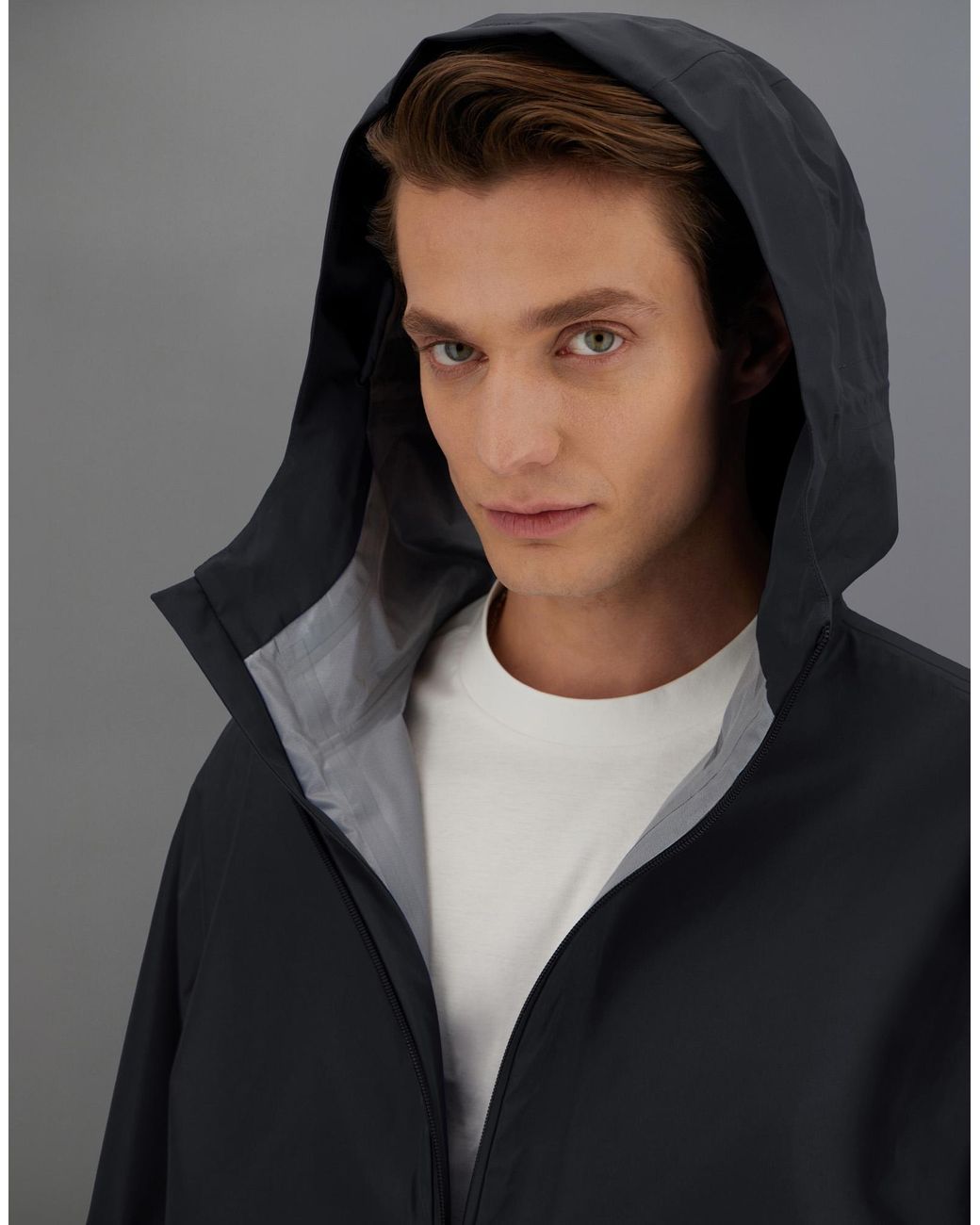 Herno Black Laminar Parka