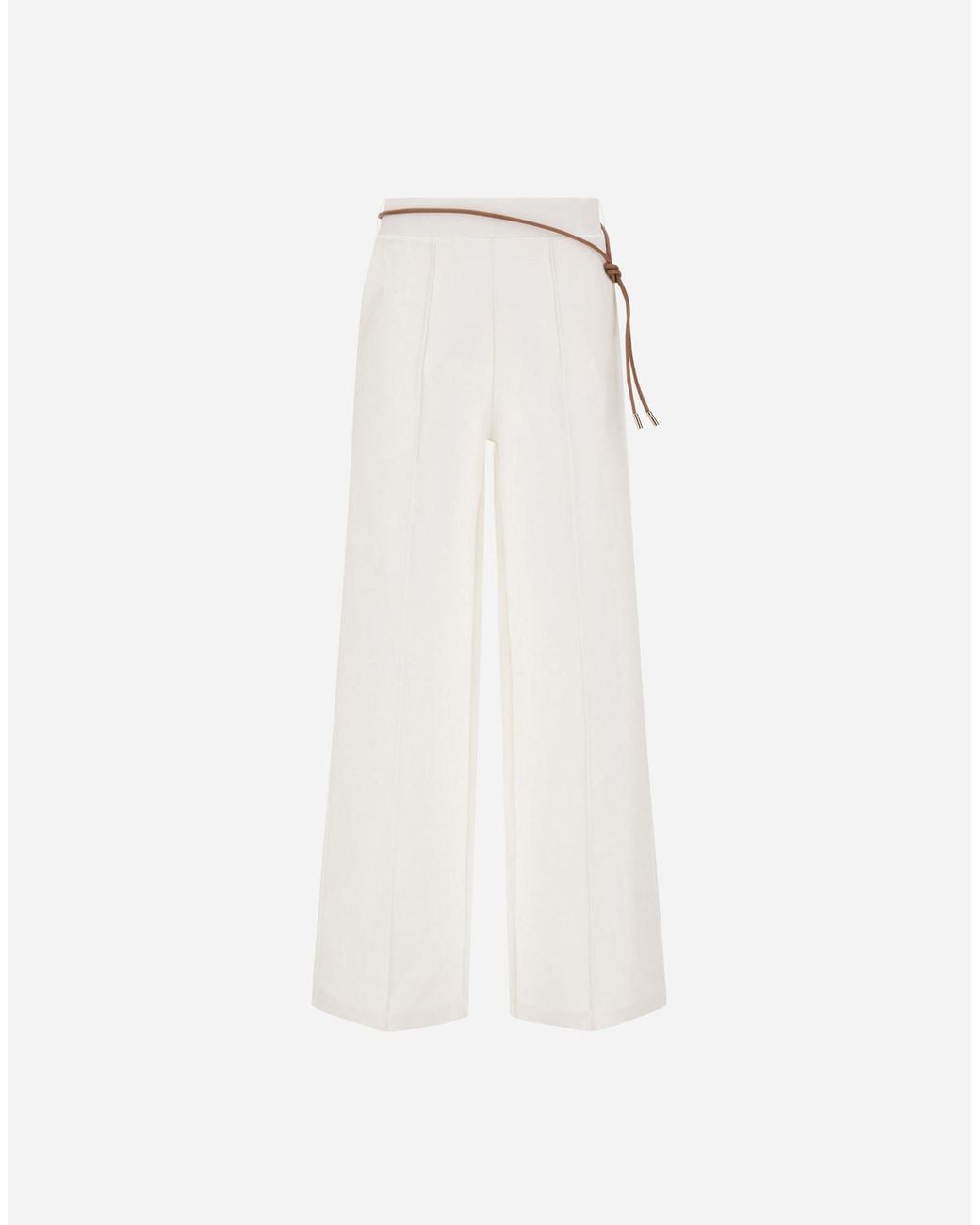 Herno White Trousers