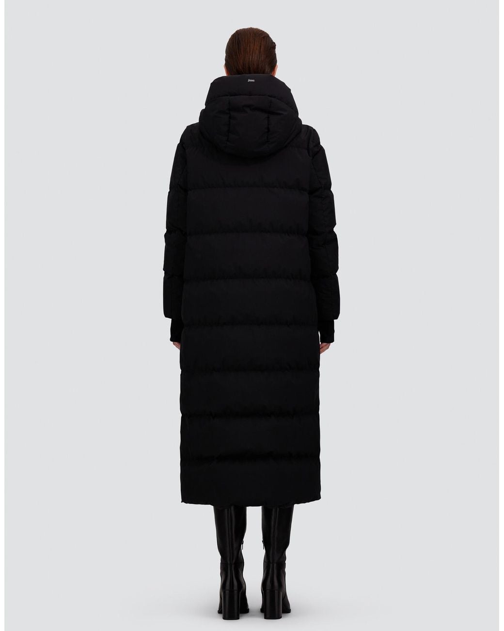 Herno Black Long Jacket