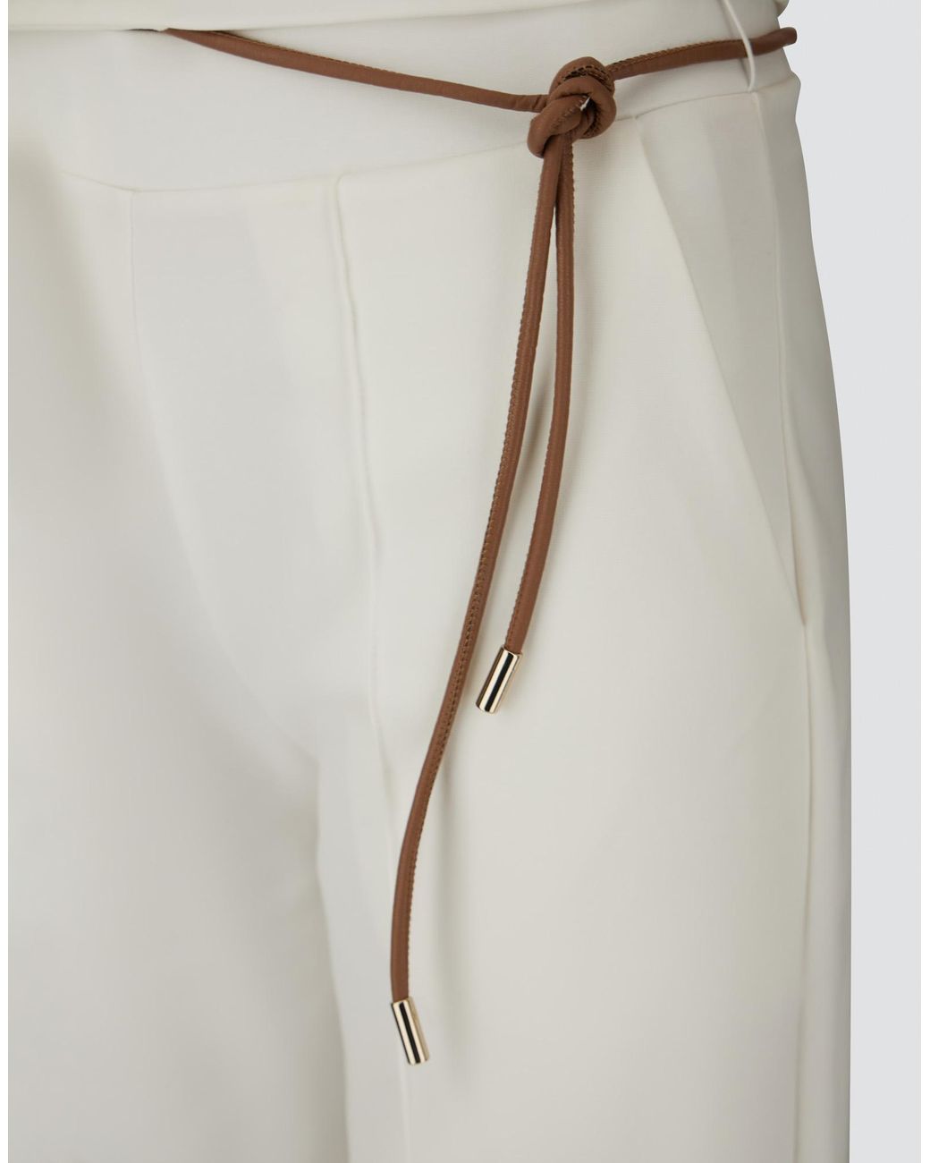 Herno White Trousers