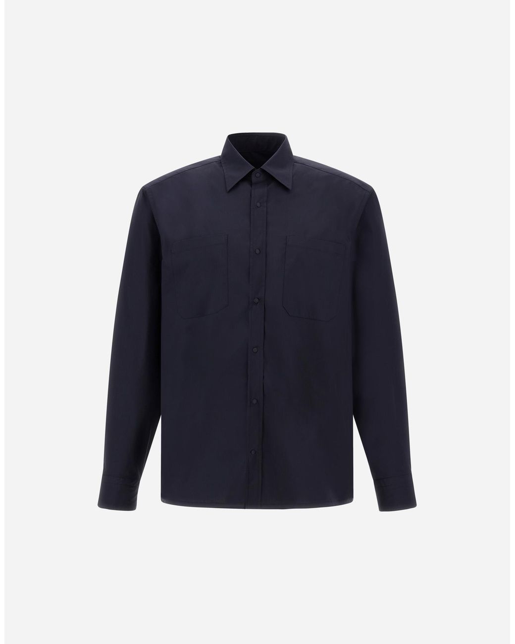 Herno Blue Resort Shirt for men