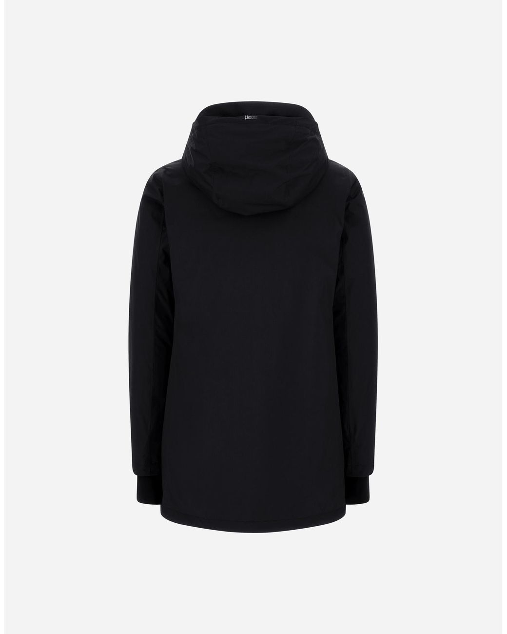 Herno Black A-Shape Jacket