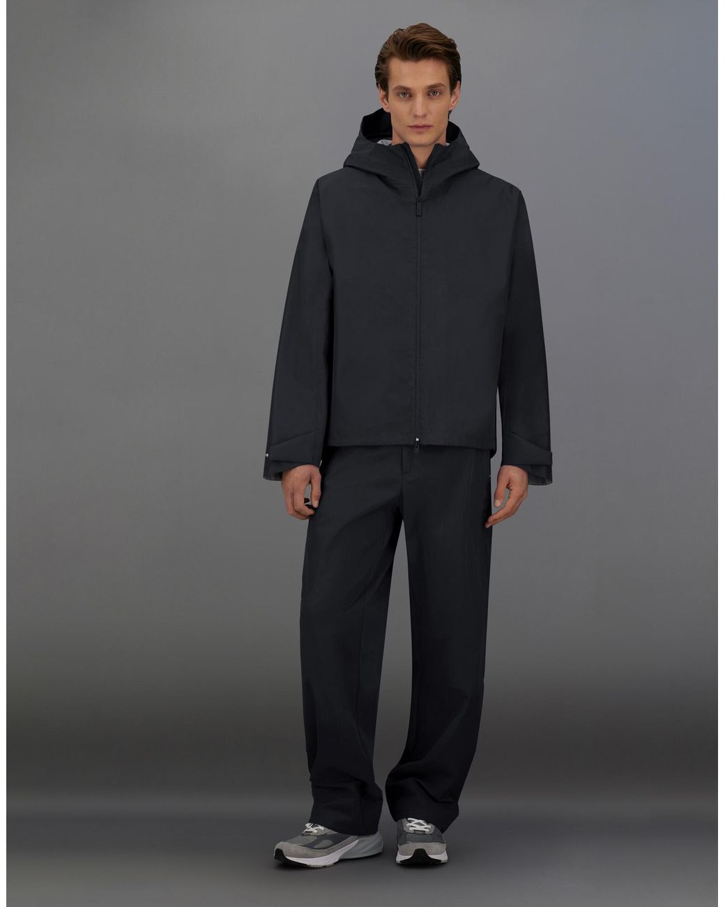 Herno Black Laminar Parka