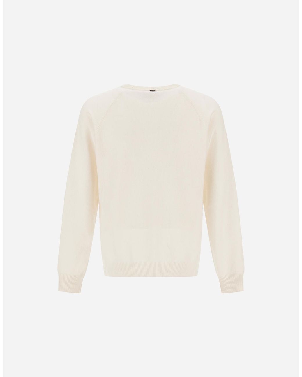Herno White Sweater for men